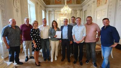 Fraktionssitzung im Tierpark / Schloss Friedrichsfelde am 05.08.2019