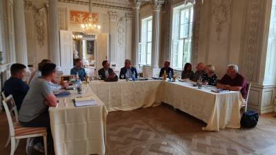 Fraktionssitzung im Tierpark / Schloss Friedrichsfelde am 05.08.2019